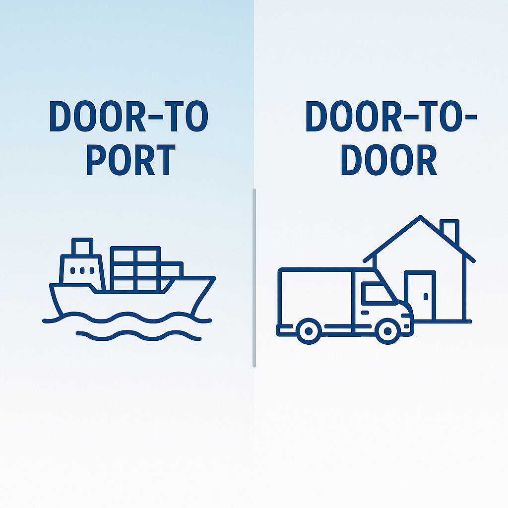 Door-to-Port vs Door-to-Door